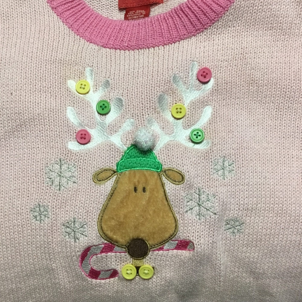 Adorable Reindeer Sweater